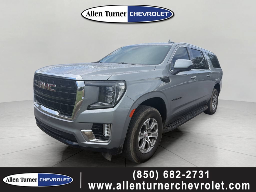 Used 2023 GMC Yukon XL SLE w/ Gmc Pro Safety Plus Package RWD image 1