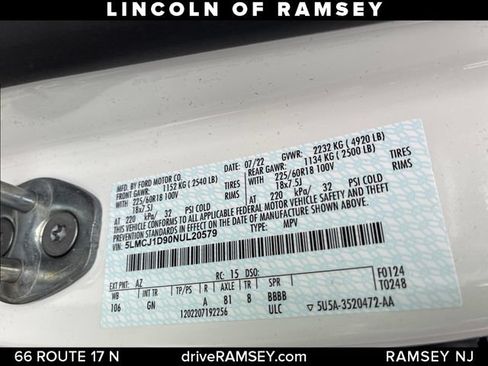 Used 2022 Lincoln Corsair AWD w/ Equipment Group 101A image 28