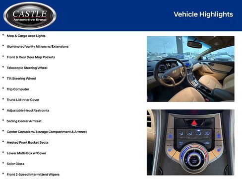 Used 2013 Hyundai Elantra GLS w/ Preferred Pkg image 13