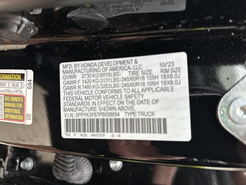 Used 2023 Honda Ridgeline Black Edition image 38