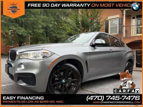 Used 2017 BMW X6 xDrive35i AWD/4WD image 1