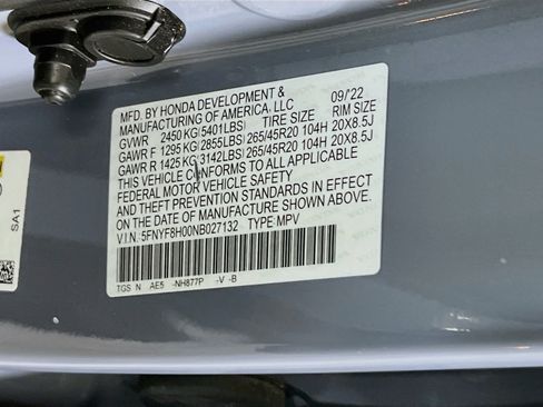 Used 2022 Honda Passport Elite image 32