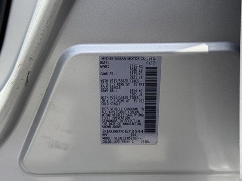 Used 2015 Nissan Pathfinder Platinum w/ Cargo Package FWD image 32