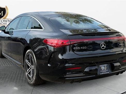 Used 2023 Mercedes-Benz EQS 450+ 4MATIC Sedan w/ AMG Line Exterior Package image 3