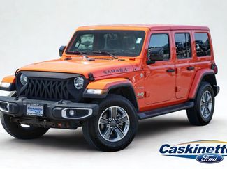 Used 2020 Jeep Wrangler Unlimited Sahara w/ Uconnect 4C Nav & Sound Group AWD/4WD video 1