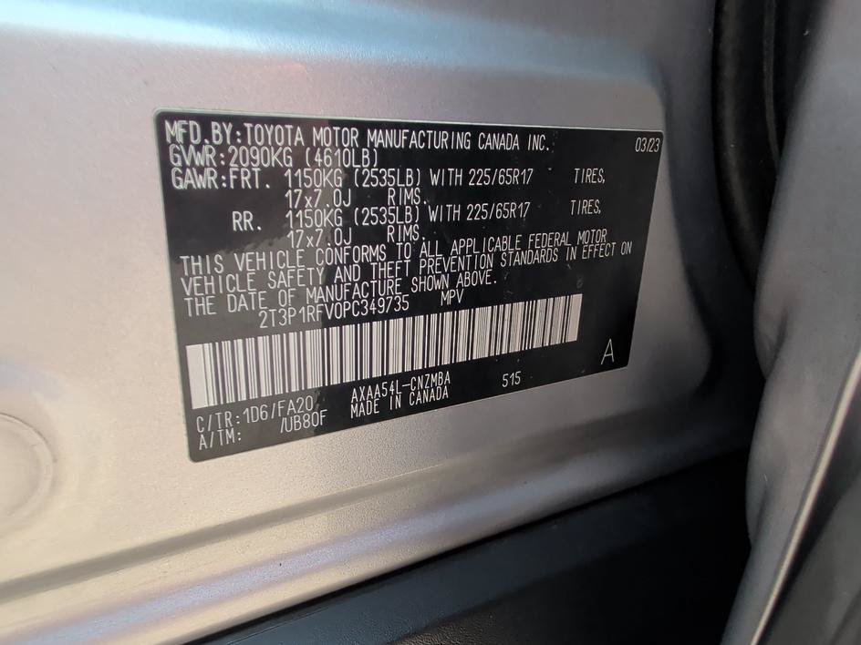 Used 2023 Toyota RAV4 XLE w/ Convenience Package AWD/4WD image 32