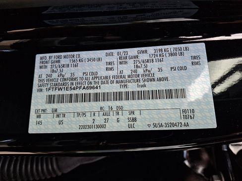 Certified 2023 Ford F150 XLT w/ Equipment Group 302A High AWD/4WD image 27