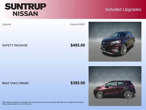 Used 2018 Buick Encore Sport Touring w/ Safety Package image 2