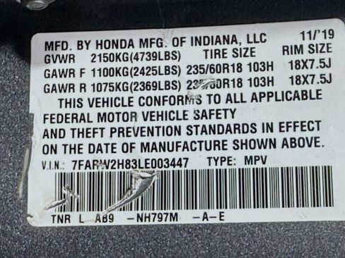 Certified 2020 Honda CR-V EX-L image 35