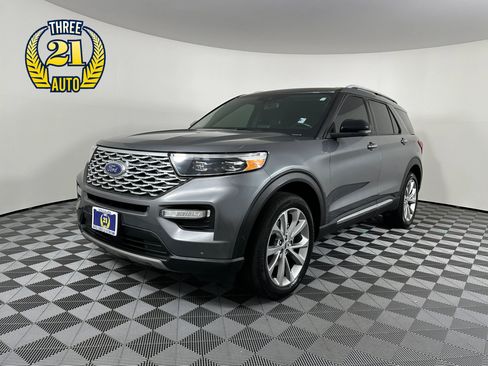Used 2021 Ford Explorer Platinum w/ Equipment Group 601A AWD/4WD image 1