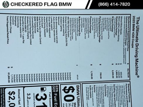 Used 2025 BMW 430i Coupe w/ M Sport Package image 40