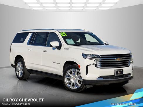 Used 2021 Chevrolet Suburban High Country w/ Premium Package AWD/4WD image 1