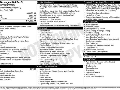 Used 2021 Volkswagen ID.4 Pro S image 15