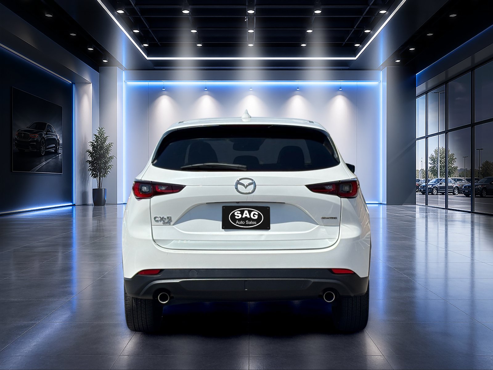 Used 2022 MAZDA CX-5 AWD 2.5 S w/ Premium Package image 5
