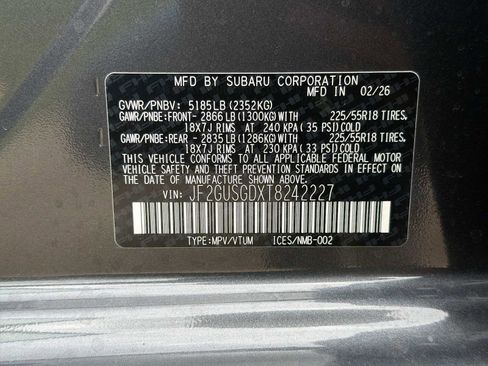 New 2026 Subaru Crosstrek 2.5i Sport AWD/4WD image 31
