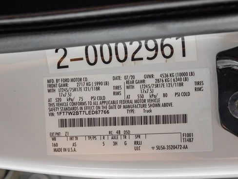 Used 2020 Ford F250 XL w/ Power Equipment Group AWD/4WD image 66