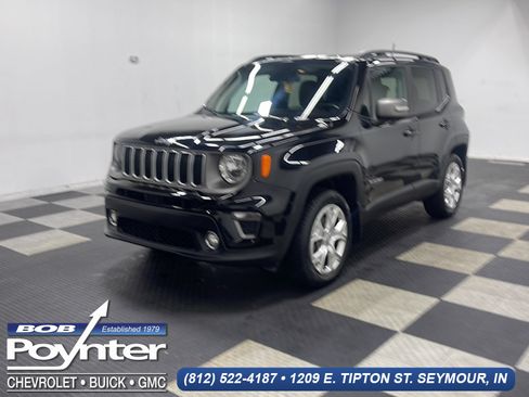 Used 2019 Jeep Renegade Limited w/ UConnect 8.4 Nav Group AWD/4WD image 1