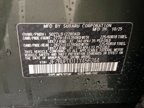 New 2026 Subaru Outback Limited image 26