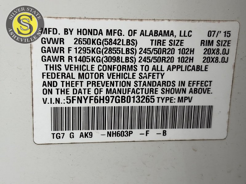 Used 2016 Honda Pilot Touring image 32