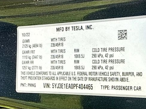 Used 2023 Tesla Model 3 Standard Range RWD image 20