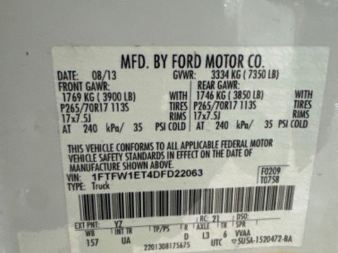 Used 2013 Ford F150 XLT w/ Mid Equipment Group image 12