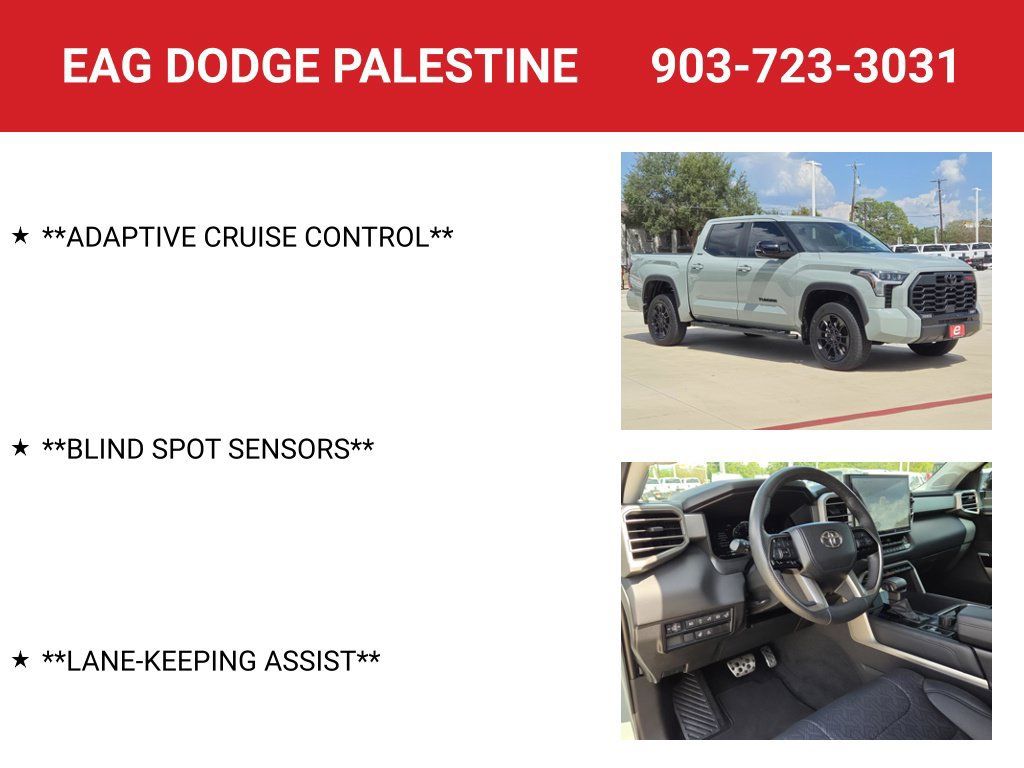Used 2024 Toyota Tundra Limited w/ TRD Off-Road Package AWD/4WD image 8