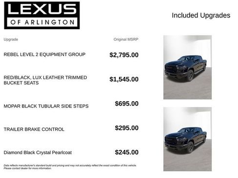 Used 2025 RAM 1500 Rebel w/ Rebel Level 2 Equipment Group AWD/4WD image 4