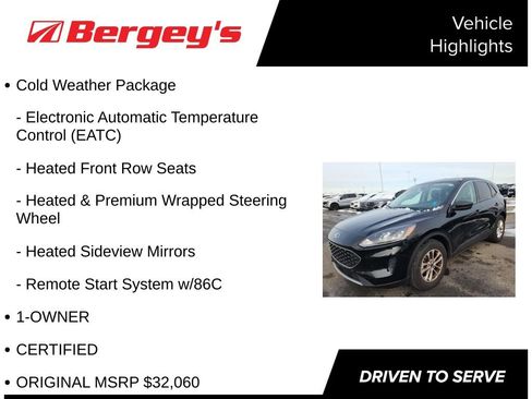 Certified 2022 Ford Escape SE w/ Cold Weather Package image 5