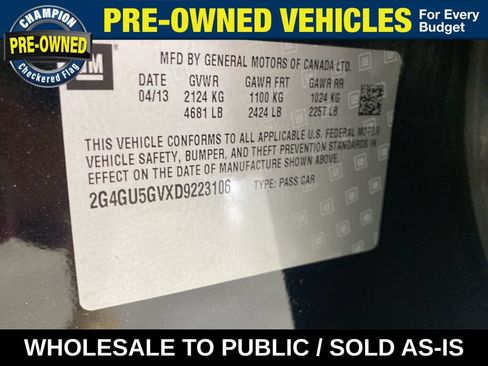 Used 2013 Buick Regal Premium FWD image 35
