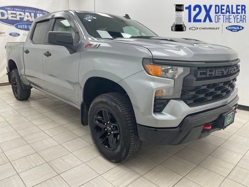 Certified 2023 Chevrolet Silverado 1500 Custom Trail Boss AWD/4WD image 1