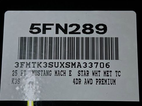 New 2025 Ford Mustang Mach-E Premium w/ Interior Protection Package image 17