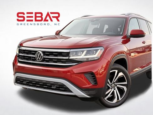 Used 2022 Volkswagen Atlas SEL AWD/4WD image 2