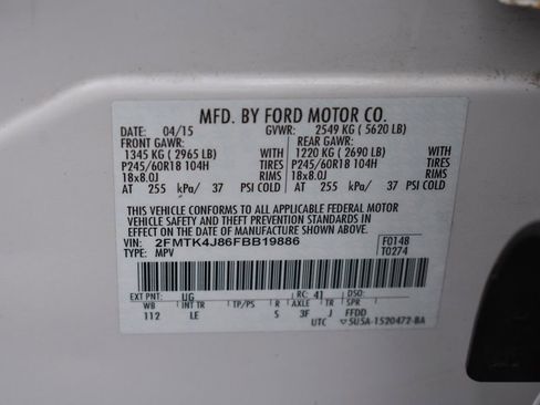 Used 2015 Ford Edge SEL w/ Equipment Group 201A image 37