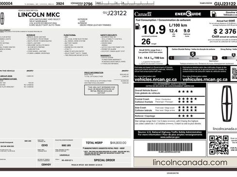 Used 2016 Lincoln MKC Select image 4