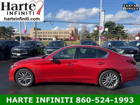 Certified 2022 INFINITI Q50 Luxe w/ Cargo Package image 8