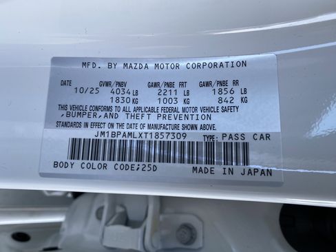 New 2026 MAZDA MAZDA3 2.5 S Hatchback w/ Premium Pkg image 40