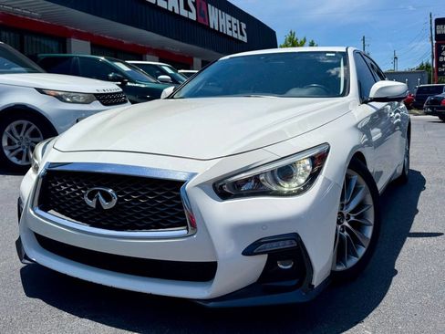 Used 2020 INFINITI Q50 Luxe w/ Essential Package (3.0T Luxe) AWD/4WD image 1