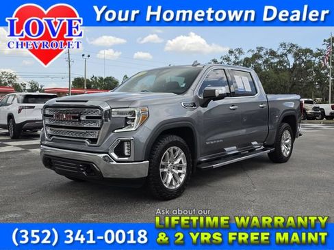 Used 2021 GMC Sierra 1500 SLT w/ SLT Premium Package AWD/4WD image 1