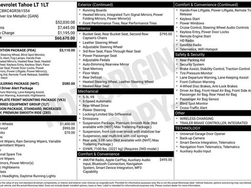 Used 2016 Chevrolet Tahoe LT w/ Texas Edition Package image 30