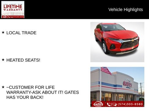 Used 2022 Chevrolet Blazer LT FWD image 7