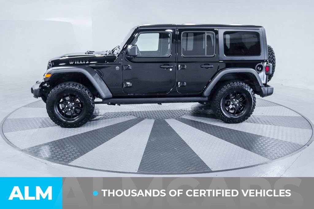 Used 2025 Jeep Wrangler Unlimited Sport AWD/4WD image 4