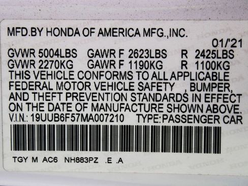 Used 2021 Acura TLX w/ A-SPEC Pkg AWD/4WD image 35