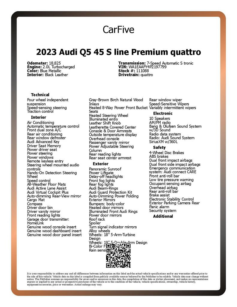Used 2023 Audi Q5 2.0T Premium Plus w/ Premium Plus Package AWD/4WD image 29