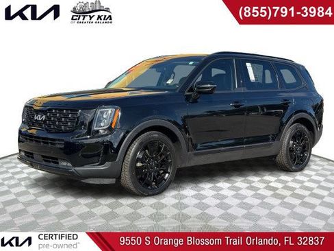 Certified 2022 Kia Telluride SX w/ Nightfall Edition Package AWD/4WD image 1
