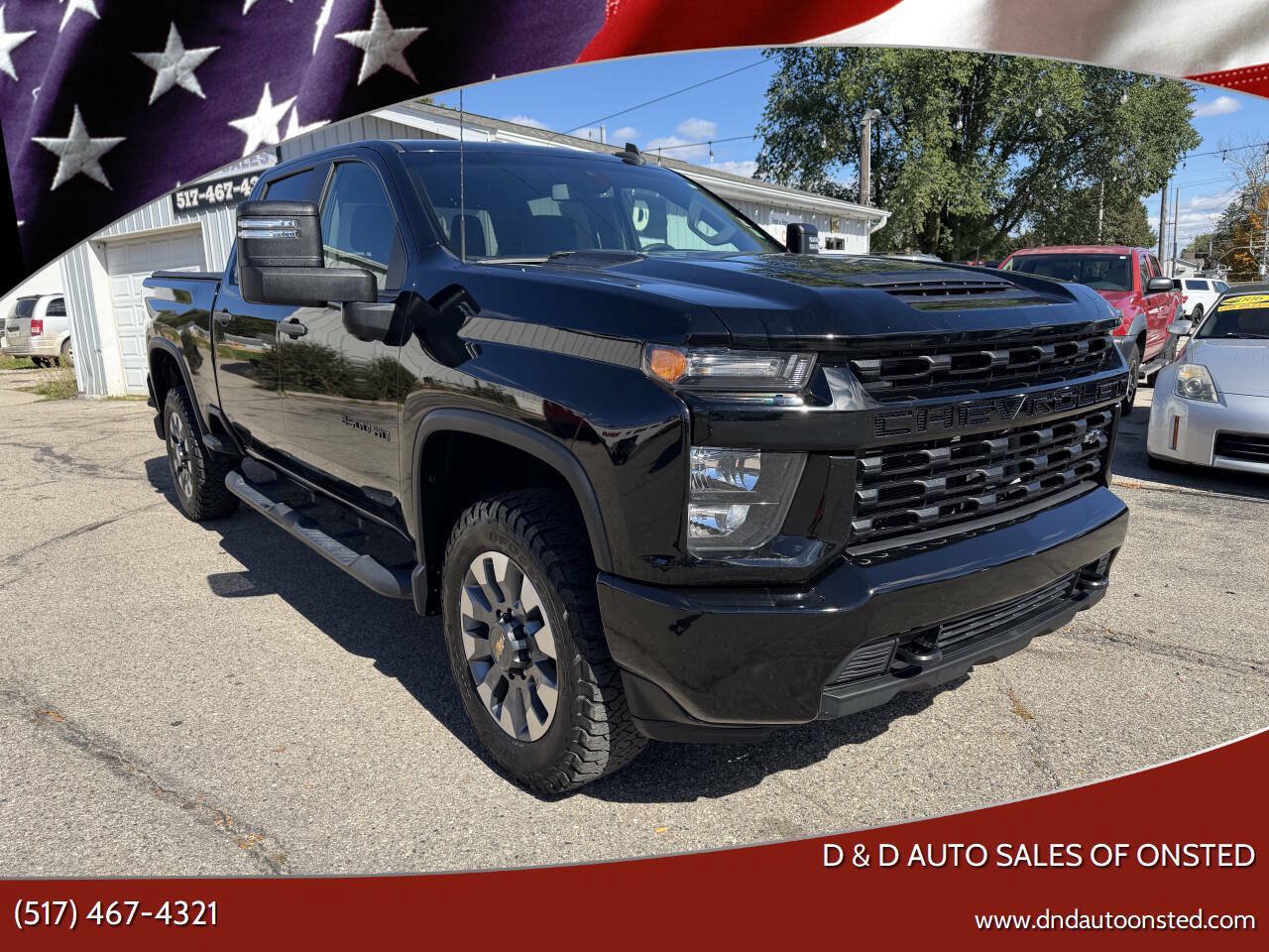 Used 2021 Chevrolet Silverado 2500 Custom w/ Custom Value Package AWD/4WD image 1