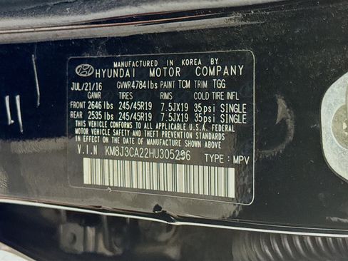 Used 2017 Hyundai Tucson Sport AWD/4WD image 38