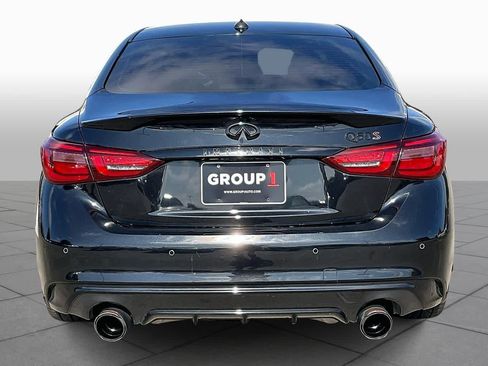 Used 2018 INFINITI Q50 Red Sport 400 w/ Sensory Package (Sport) image 4