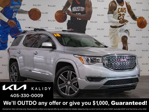 Used 2018 GMC Acadia Denali w/ LPO, Cargo Package FWD image 1