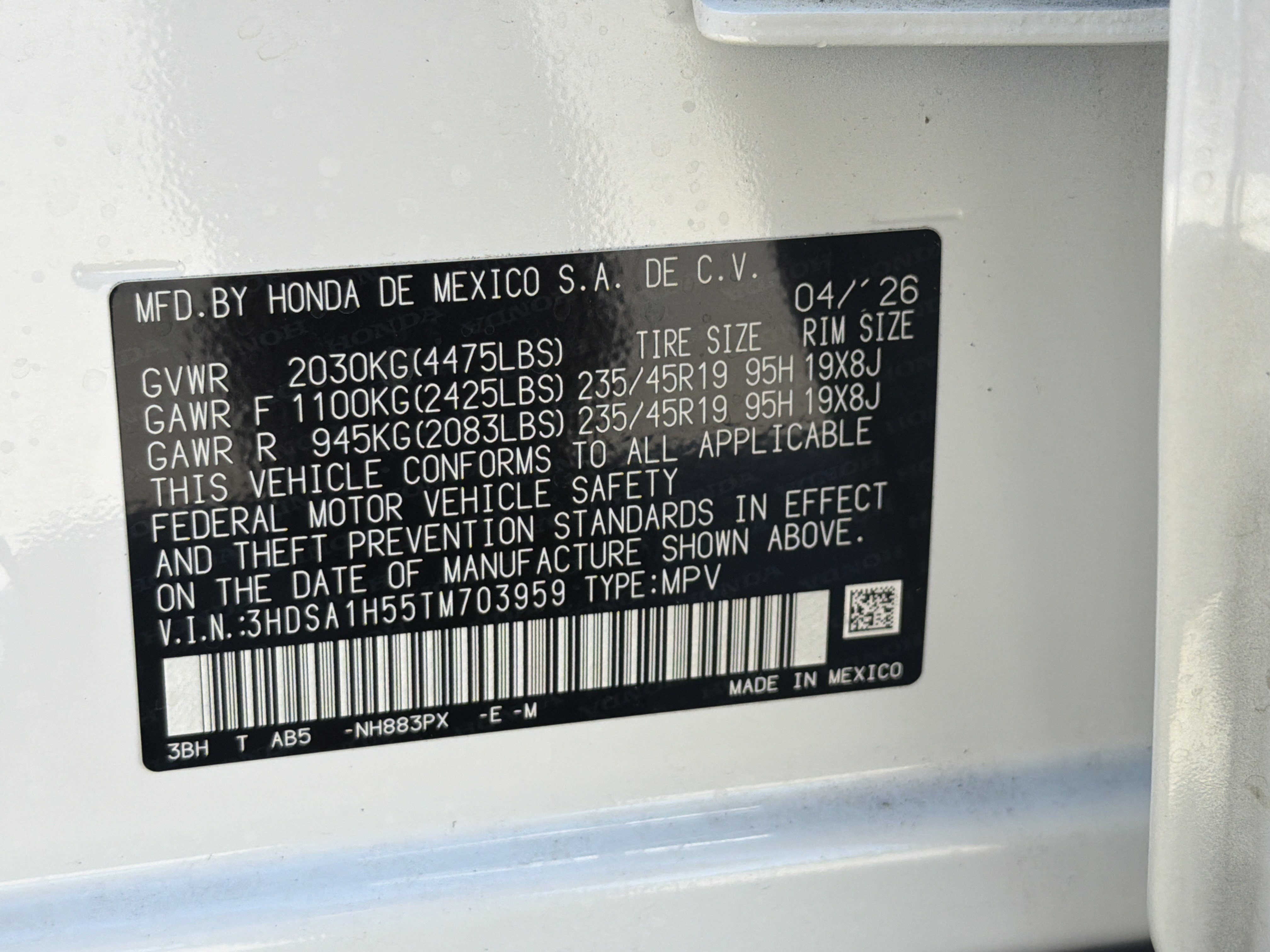 Certified 2026 Acura ADX A-Spec FWD image 35