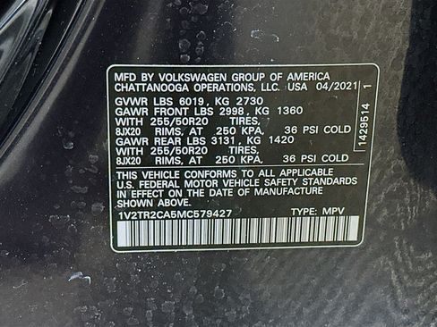 Used 2021 Volkswagen Atlas SEL Premium image 34